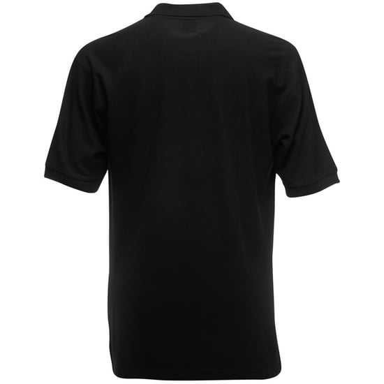 Fruit of the Loom Kinder/Kids Piqué Poloshirt met Korte Mouwen (Zwart) - Image 2