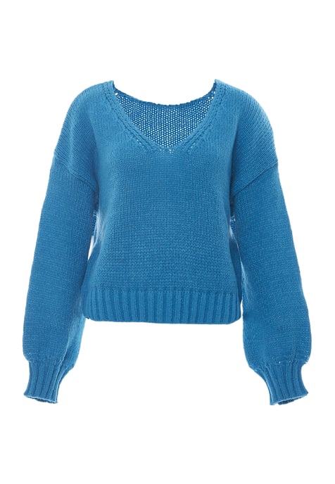 Mymo Jumper Dames turkoois - Image 1