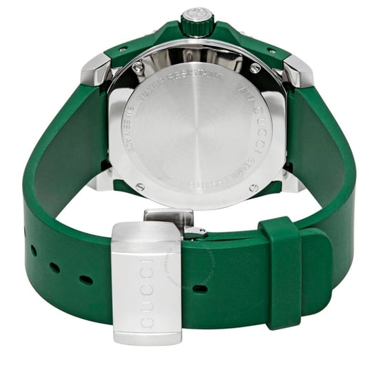 Gucci YA136316 Dive Green Tijgerkop Wijzerplaat Herenhorloge - Image 2