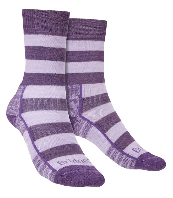 Bridgedale - Dames Wandel Lichte Merino Sokken - Lilac / Paars - Image 1