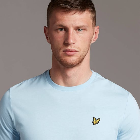 Lyle & Scott Tee SS Plain T-Shirt Blauw - Image 4