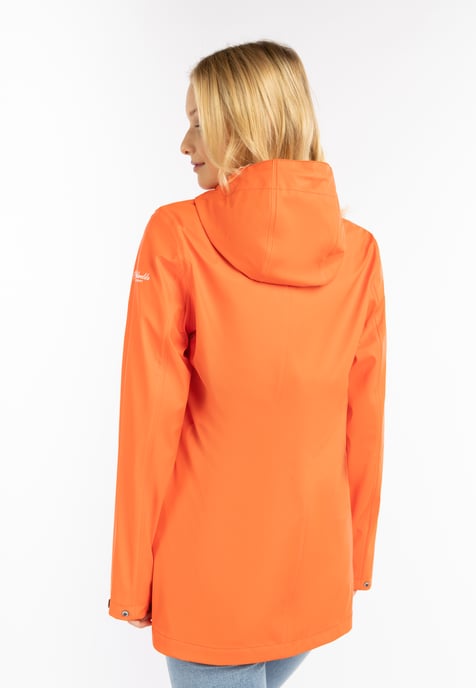 Schmuddelwedda Regenjas bridgeport Dames ORANJE ROOD-280 - Image 5