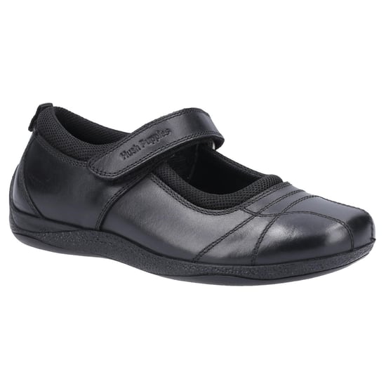Hush Puppies Meisjes Clara Leren Schoolschoenen (Zwart) - Image 1