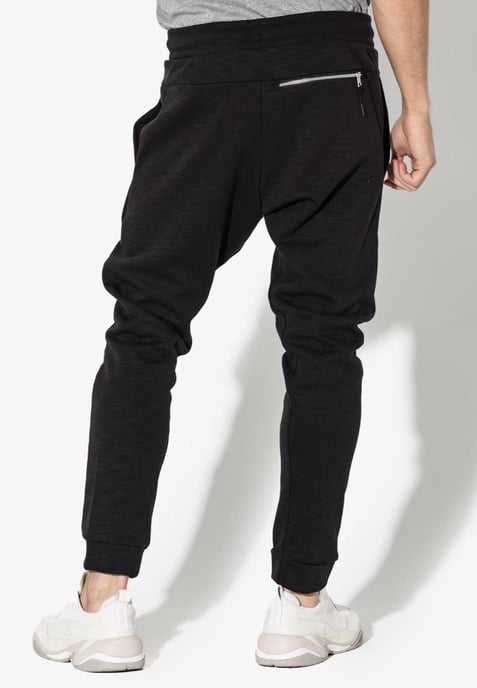Nike Sportswear Optic Heren Fleece Crew Trainingspak in Zwart - Image 5