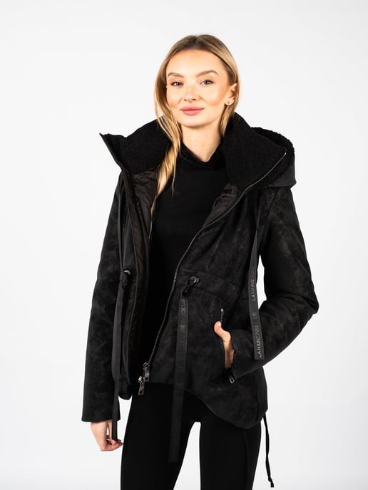 La Haine Inside Us Jacket LW643 Woman's Black