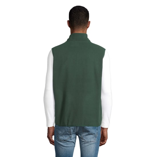 SOLS Uniseks Fleece Bodywarmer met rits voor volwassenen (Bosgroen) - Image 2