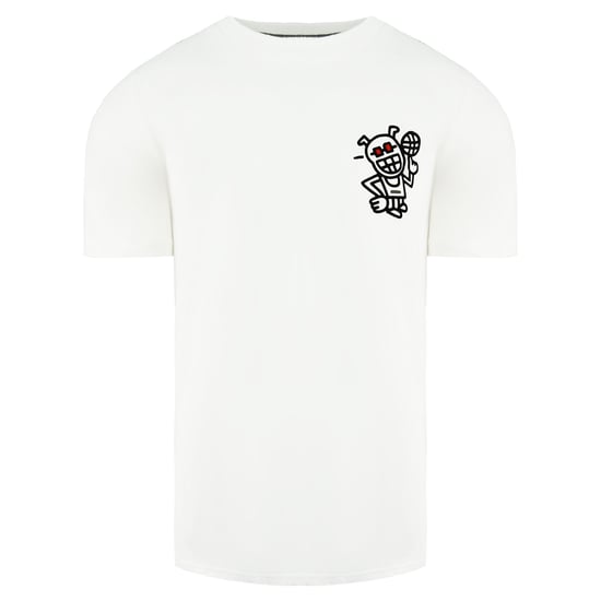 Puma x Mr. Doodle Short Sleeve Crew Neck White Mens T-Shirt 598683 02