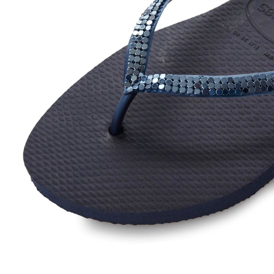 Havaianas Ladies - Slim Metal Mesh Detail Flip Flop - Image 3