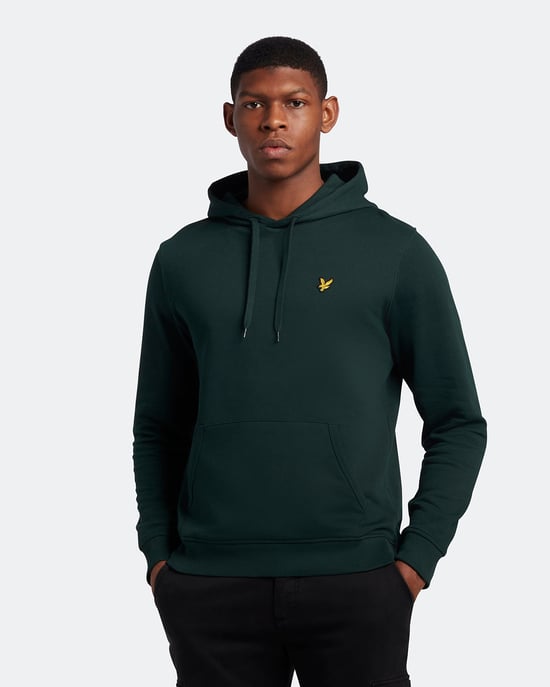 Lyle & Scott pullover hoodie in groen - Image 1