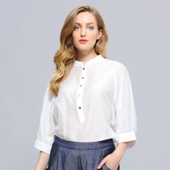 Vleermuismouwen licht shirt - Image 3