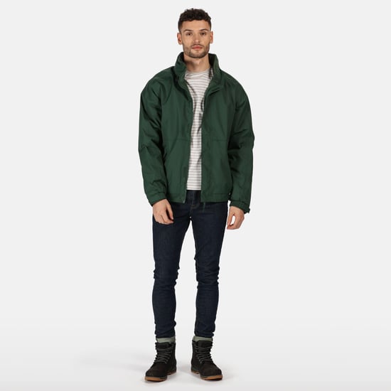 Regatta Dover Waterproof Windproof Jacket (Thermo-Guard Insulation) (Dark Green/Dark Green)