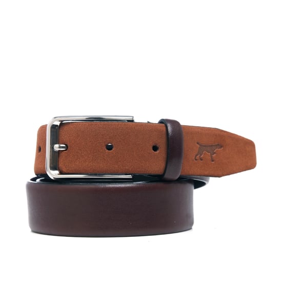 Men's Leather Belt in Brown