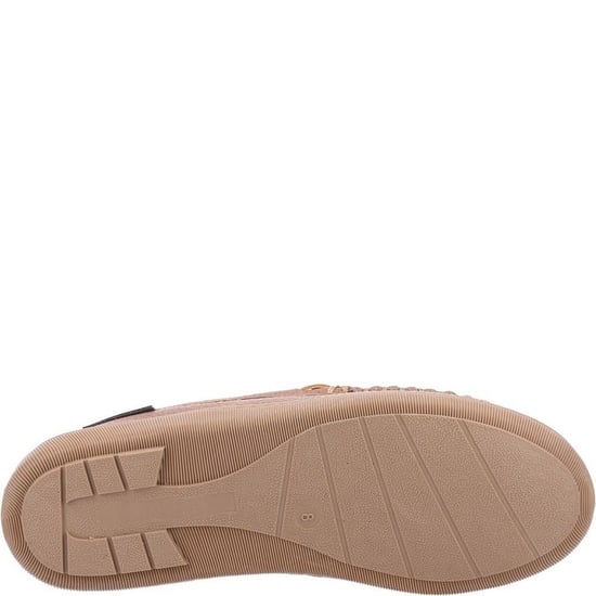 Hush Puppies Heren Ace Leren Slippers (Tan) - Image 4