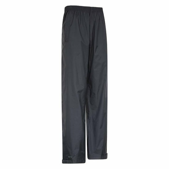 Mountain Warehouse Heren Downpour Waterdichte Broek (Zwart) - Image 4