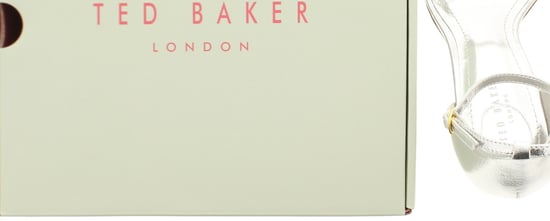 Ted Baker Helenni Kristal Dames Zilveren Sandalen - Image 6