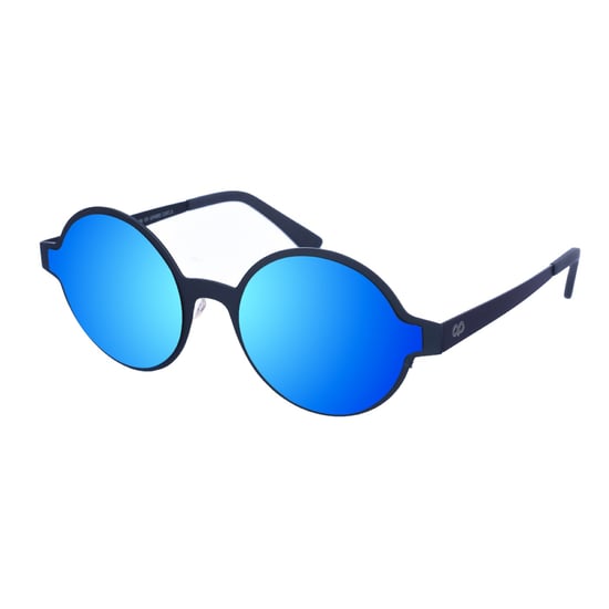 Unisex MARGARETTE Round Shape Metal Sunglasses