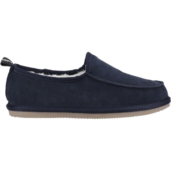 Hush Puppies Charles Suède Herenpantoffels Navy - Image 5