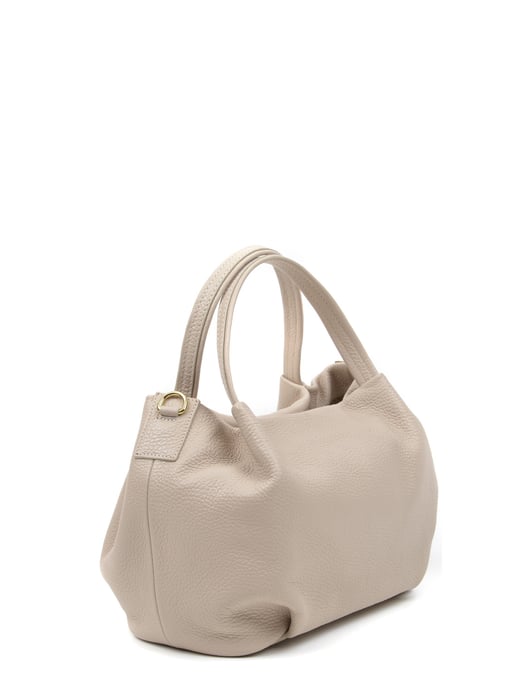 Anna Luchini SS22 AL 1437 Beige Rundleer Tas - Image 4