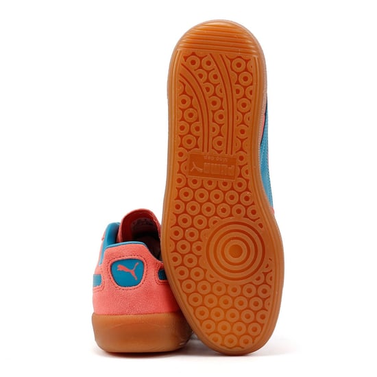Puma Palermo Leren Roze/Blauw Trainers - Image 4