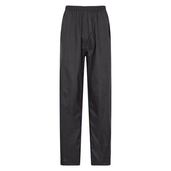 Mountain Warehouse Heren Pakka waterdichte overbroek (Zwart) - Image 1