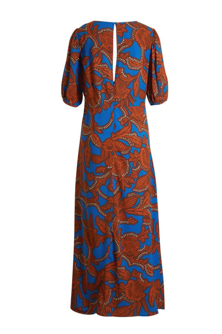 B.Young jurk BYJOSA met all-over print terra/blauw - Image 2