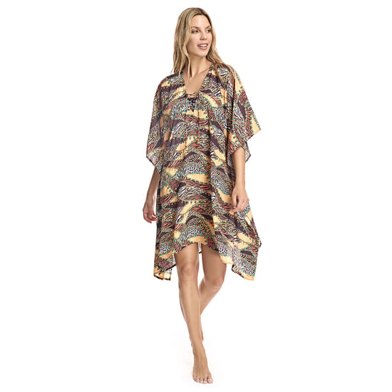 V-neck caftan W230595 woman