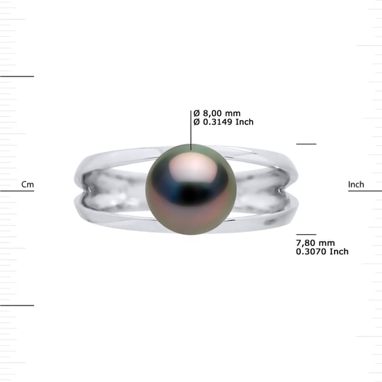 DIADEMA - Ring - Tahitian Pearl