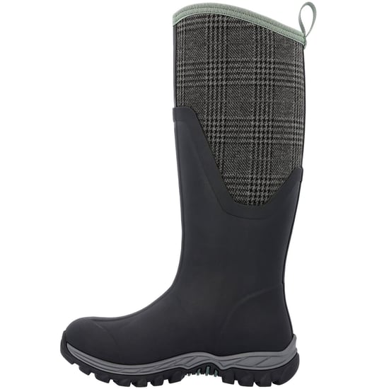 Muck Laarzen Arctic Sport II Lang Rubber Zwart/Plaid Wellington Laarzen - Image 5