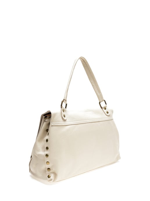 Anna Luchini SS22 AL 1766 Beige Rundleer Tas - Image 2