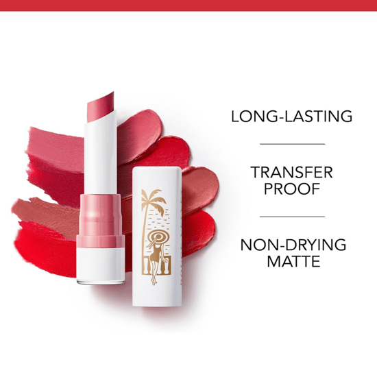 Bourjois Paris Rouge Velvet French Riviera Lipstick 2.4g - 19 Place De Roses - Image 3