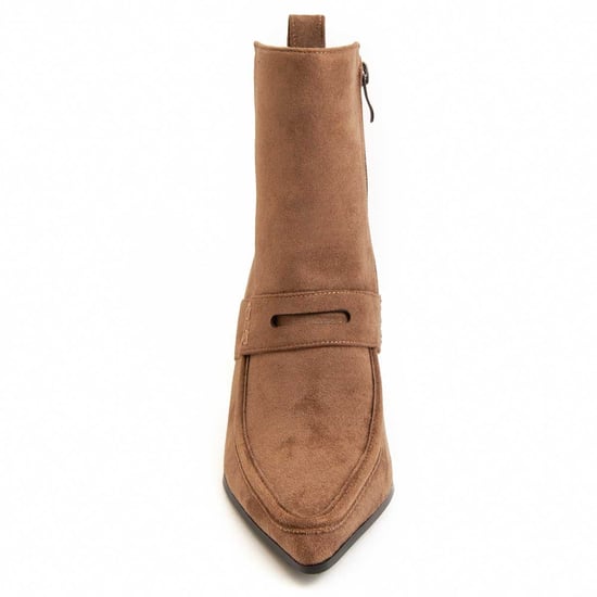 Montevita Heel Ankle Boot Caria In Brown