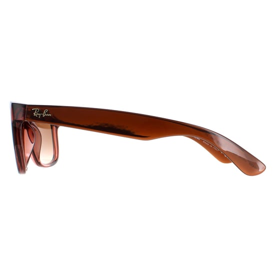 Ray-Ban Rectangle Unisex Transparent Light Brown Brown Gradient Justin 4165