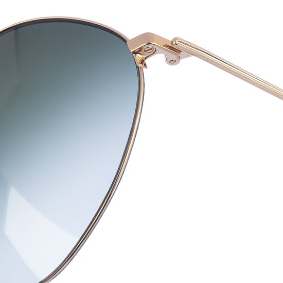 VB220S women's oval-shaped metal sunglasses