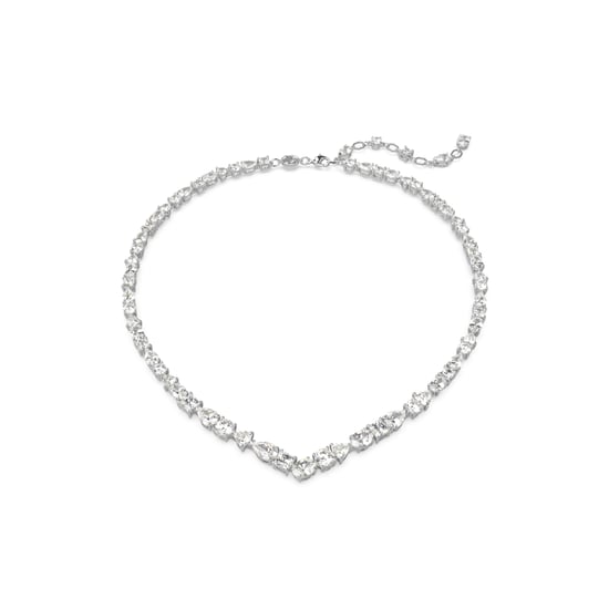 Swarovski 'Mesmera' Dames Ketting van Basismetalen - Zilver 5665242 - Image 1