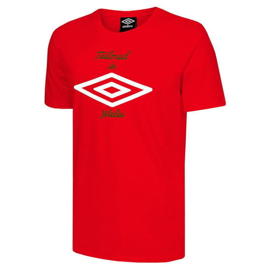 Umbro Tailored In Wales Mens Red T-Shirt