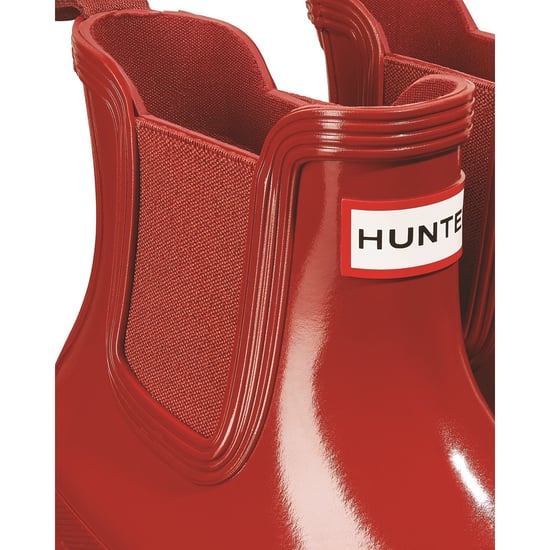 Hunter Original Chelsea Gloss Rubber dameslaarzen Military Red Wellington - Image 5