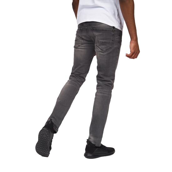 Crosshatch Heren Svelte Stretch Jeans (Grijs wasgoed) - Image 2
