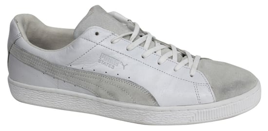 Puma States AA Heren Trainers Wit Suède Leer Unisex Lage Schoenen 359781 02 B32B - Image 1
