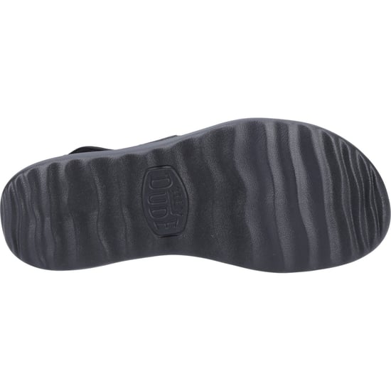 HEYDUDE Collins Mono Sport Textiel Dames Sandalen Zwart - Image 3