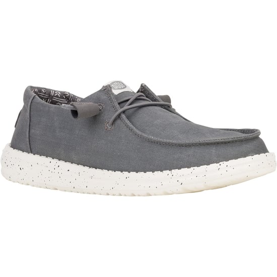 HEYDUDE Wendy Canvas 100% Katoen Damesschoenen Donkergrijs - Image 1