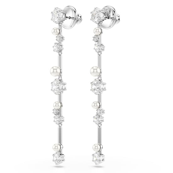 Swarovski 'Constella Bars' Dames Oorbellen van Basismetalen - Zilver 5705614 - Image 3