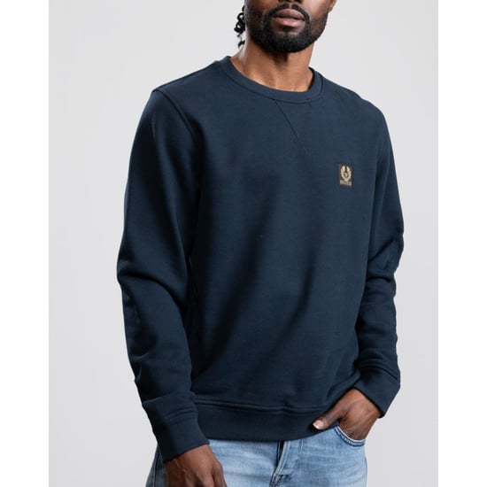 Men's Belstaff Crewneck Sweatshirt in inkwell - Image 6