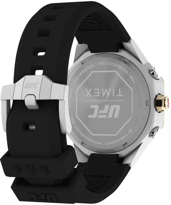 Timex UFC King Chrono Heren Zwarte Horloge TW2V99200 - Image 4
