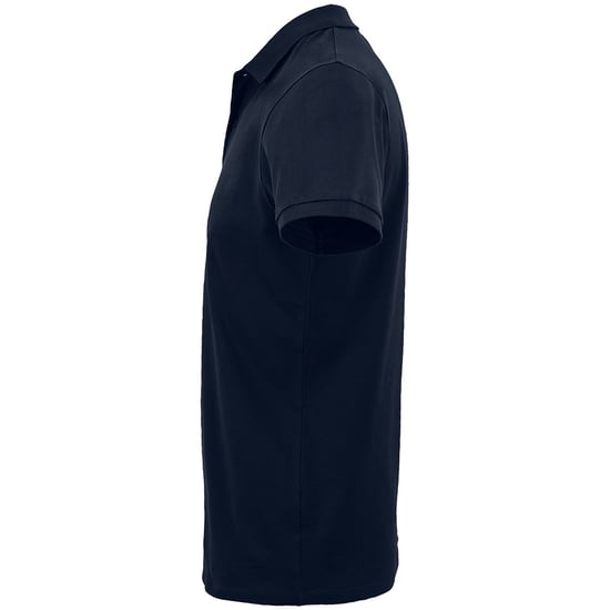 SOLS Heren Planet Pique Organisch Poloshirt (Franse marine) - Image 3