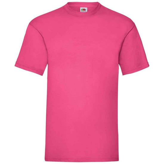 Fruit of the Loom Heren Valueweight T-Shirt (Fuchsia) - Image 1