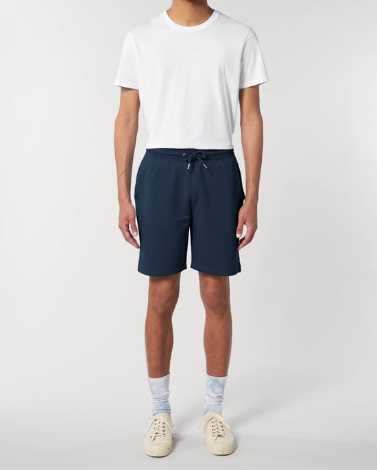 Vayu Unisex Jogger Shorts in Navy