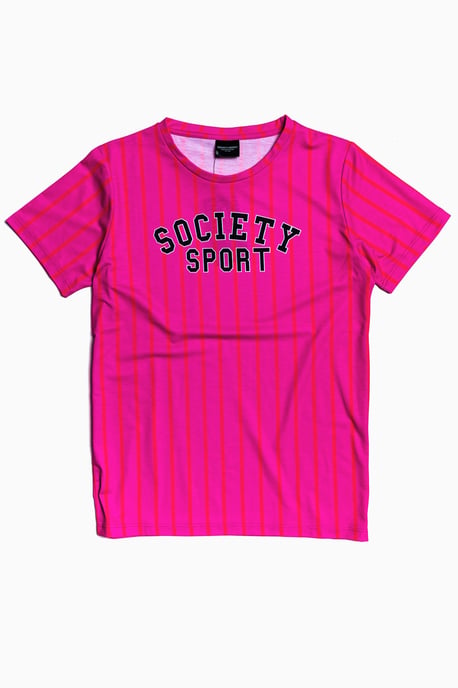 Society Sport Pink Stripe T-Shirt