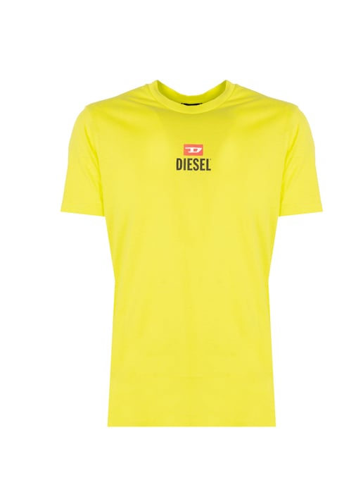Diesel T-Shirt T-Just Mannen geel - Image 1