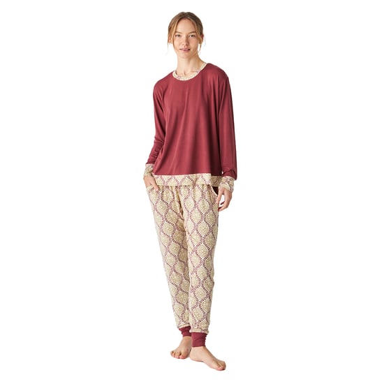 JJB1 Women's Fine Modal Long Sleeve Pajamas