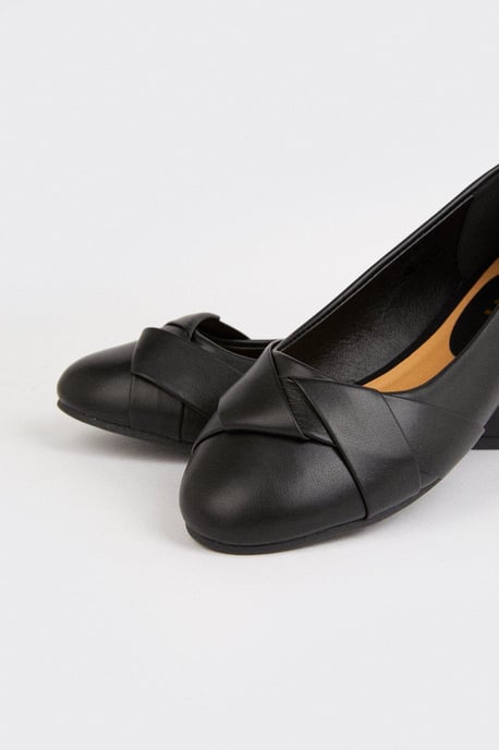 Paige Wrap Detail Ballet Flats - Image 4